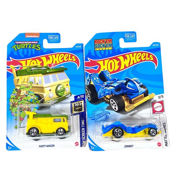 Hot Wheels Carded Lot Of 10 Various Years Toy Cars New (B) - Picture 6 of 6